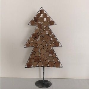 Rustic Cork and Metal Holiday Tree